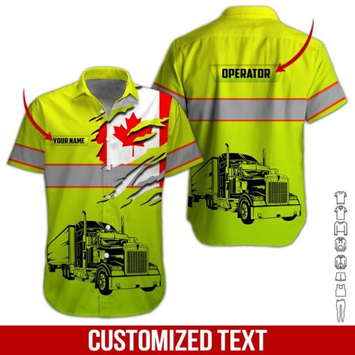 Flag Personalized Hawaiian Shirt