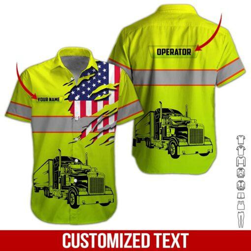 Flag Personalized Hawaiian Shirt