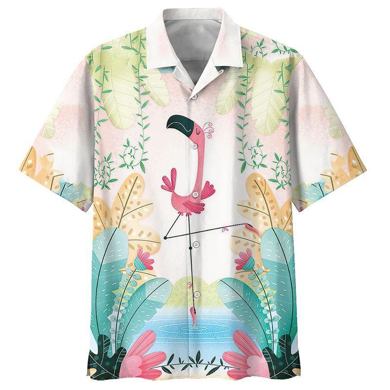 Flamingo Hawaiian Shirt