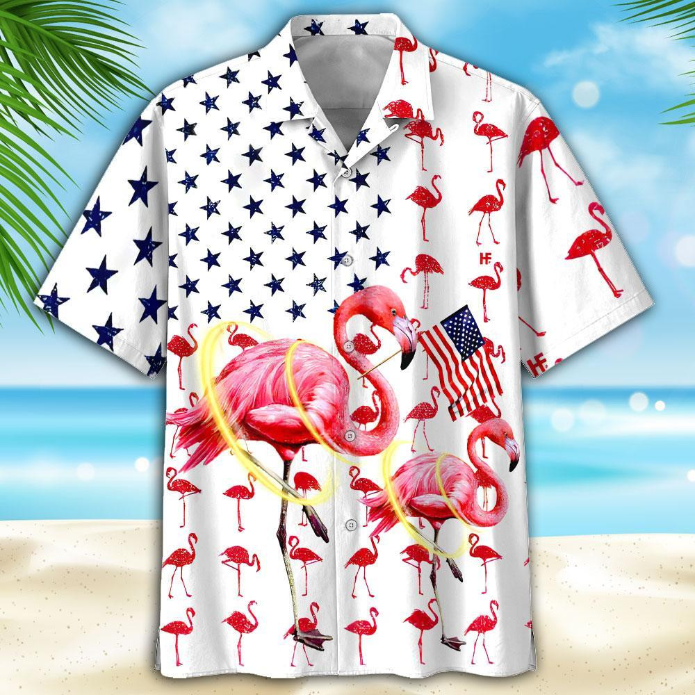 Flamingo Hawaiian Shirt