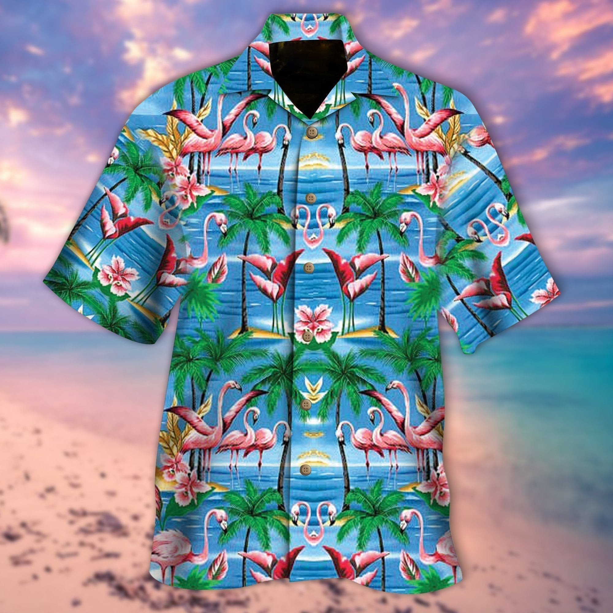 Flamingo Hawaiian Shirt