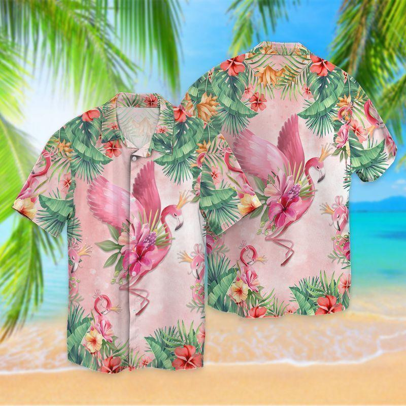 Flamingo Hawaiian Shirt
