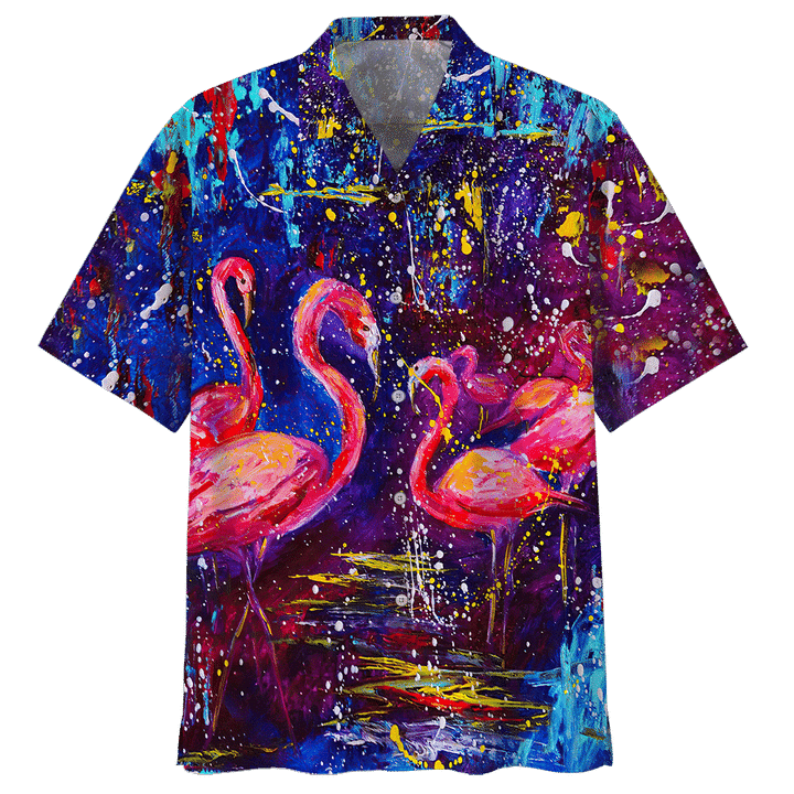Flamingo Hawaiian Shirt