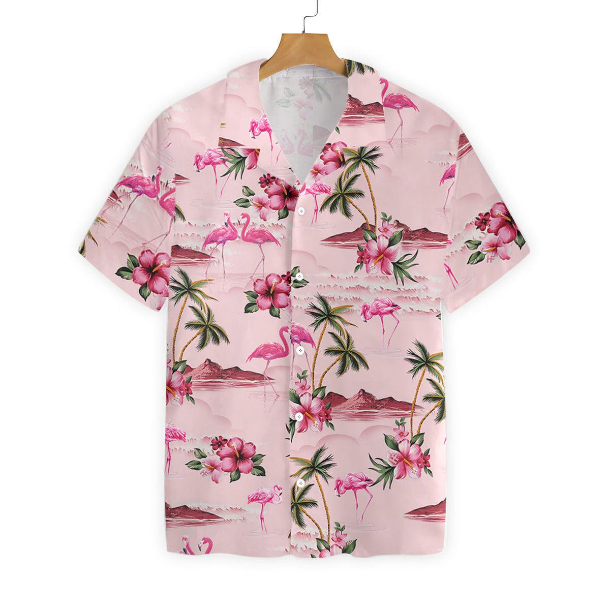 Flamingo Hawaiian Shirt
