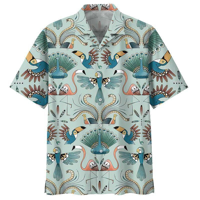 Flamingo Hawaiian Shirt