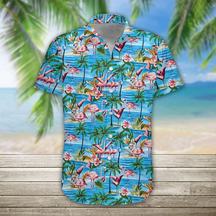 Flamingo Hawaiian Shirt