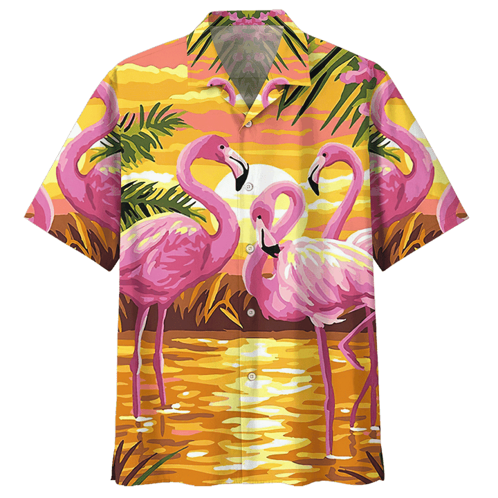 Flamingo Hawaiian Shirt