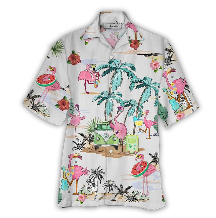 Flamingo Hawaiian Shirt