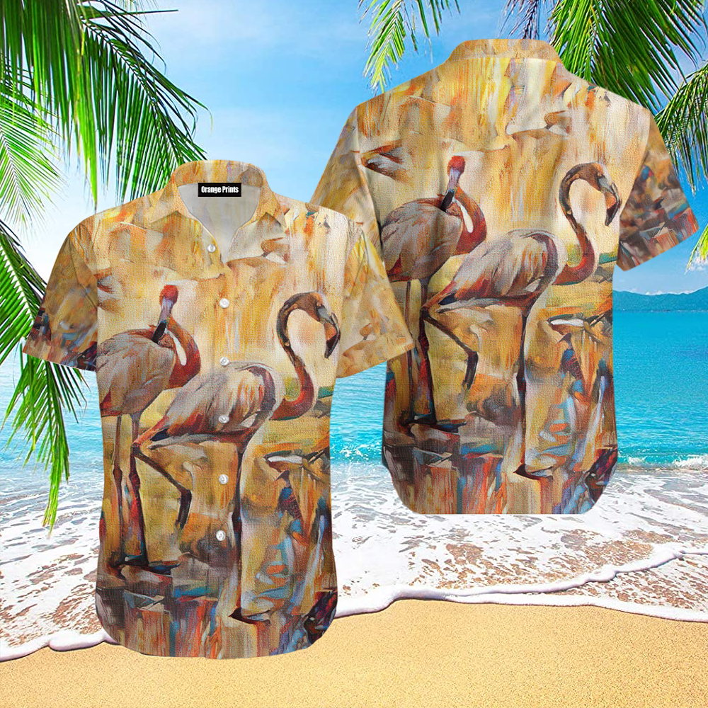 Flamingo Hawaiian Shirt