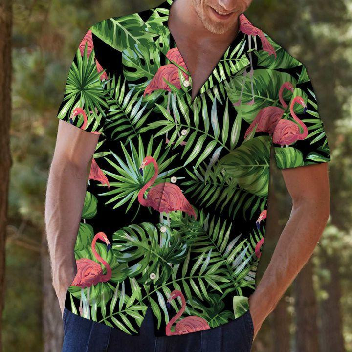 Flamingo Hawaiian Shirt