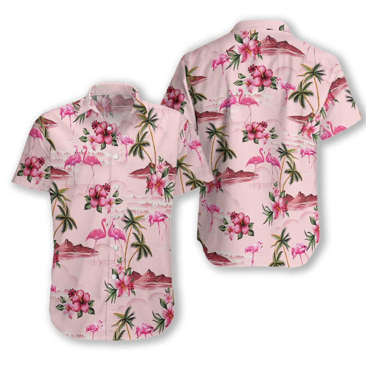 Flamingo Hawaiian Shirt