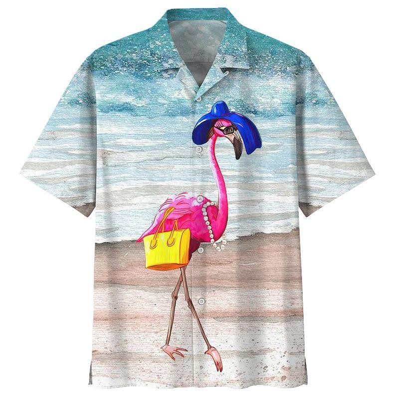 Flamingo Hawaiian Shirt