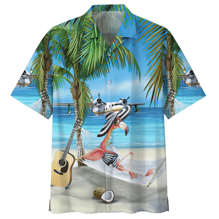 Flamingo Hawaiian Shirt