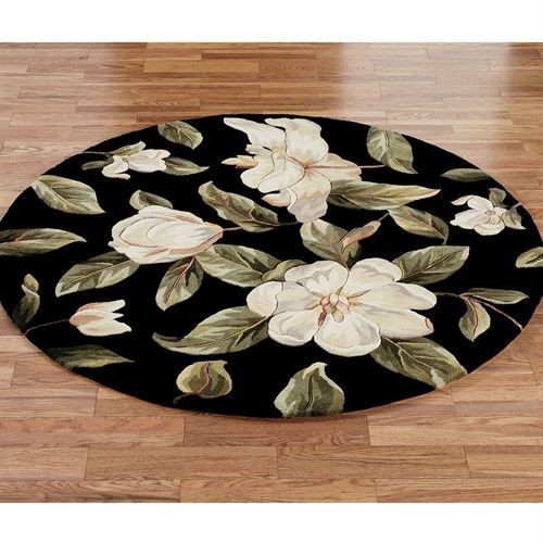 Flower Round Rug Carpet Bedroom Livingroom Home Decor