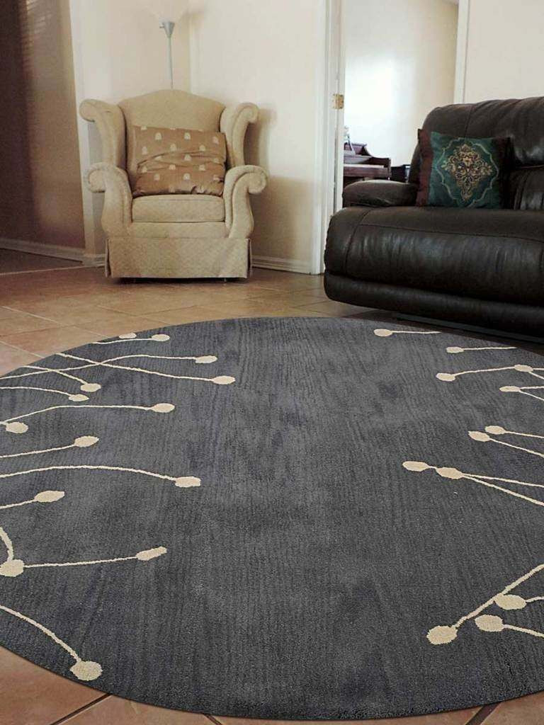 Flower Round Rug Carpet Bedroom Livingroom Home Decor