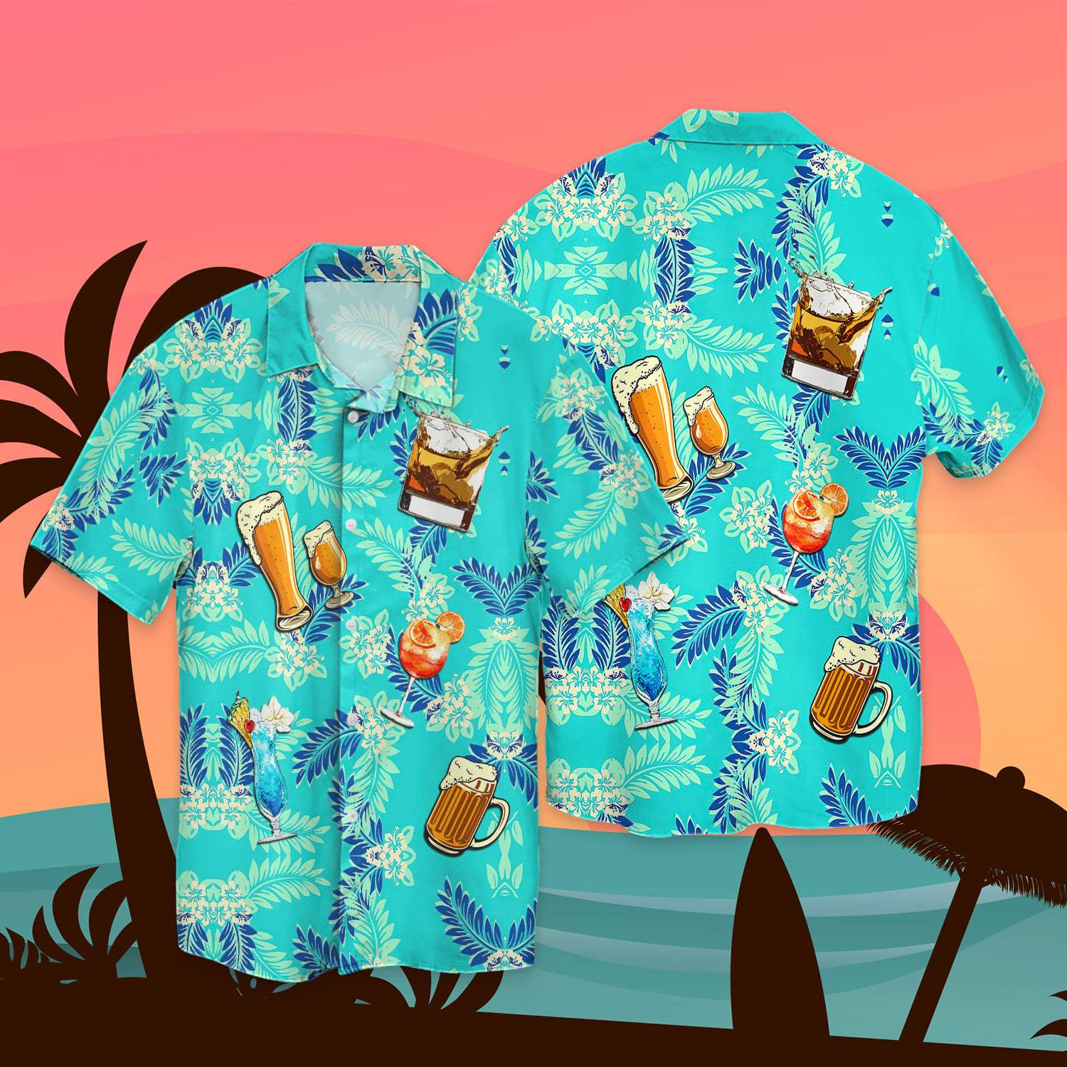Flowers Hawaiian Shirt