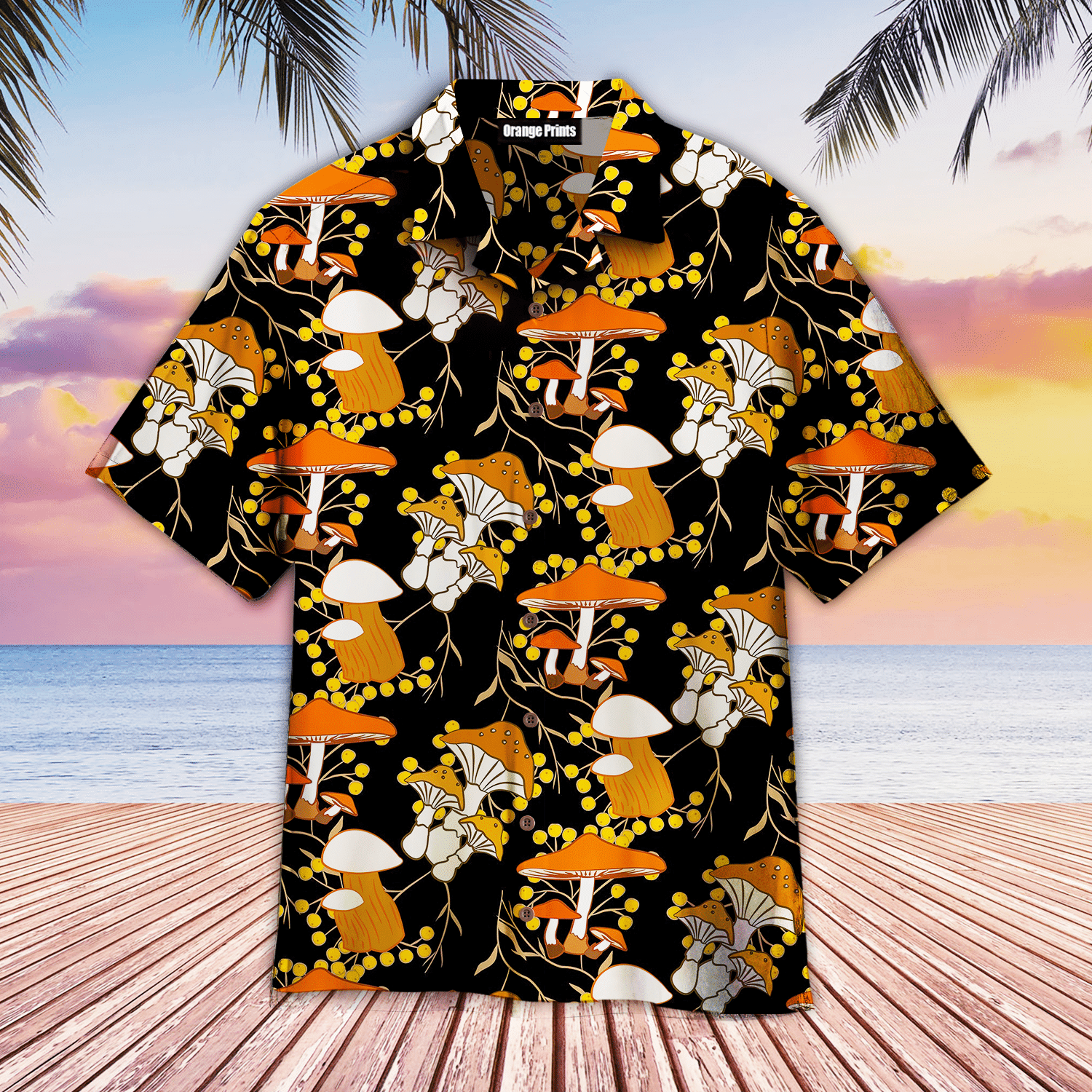Forage Around And Find Out Mushroom Hawaiian Shirt
