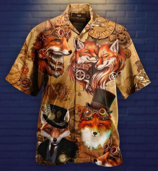 Fox Hunting Hawaiian Shirt