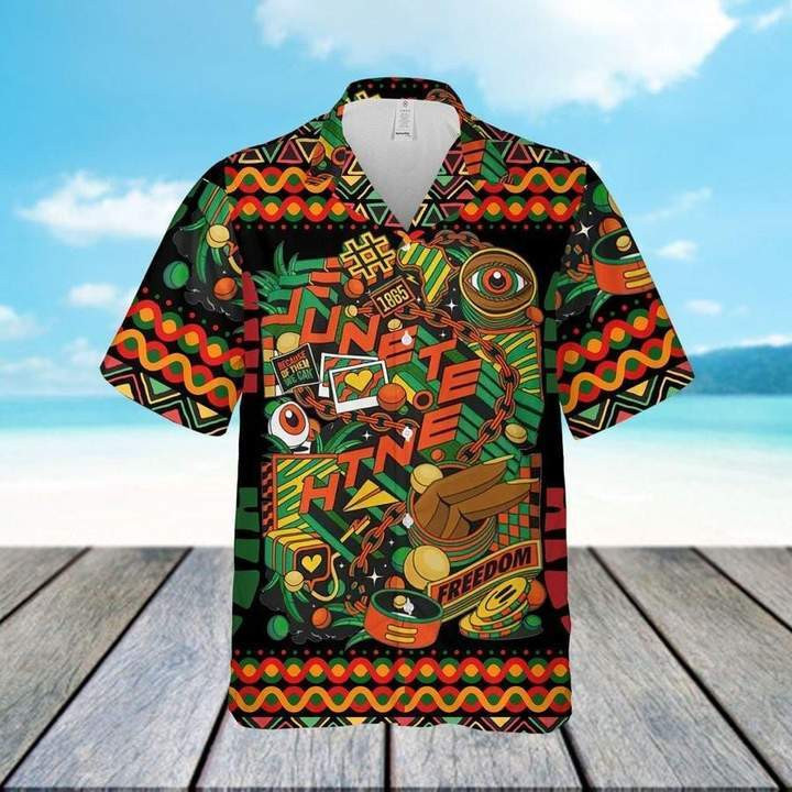 Freedom Symbol For Juneteenth Day Hawaiian Shirt