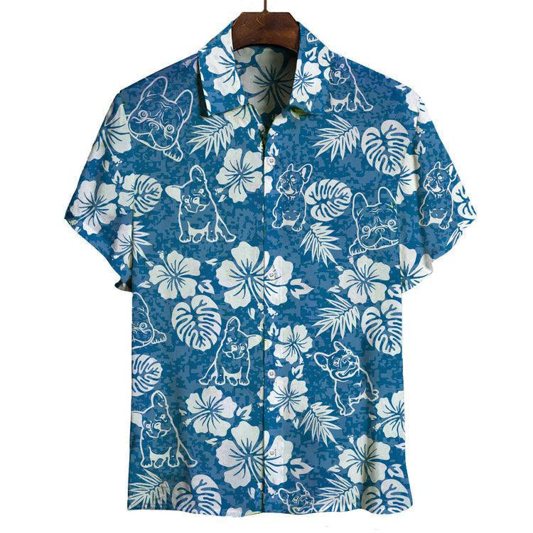 French Bulldog Funny Summer Hawaiian Shirt