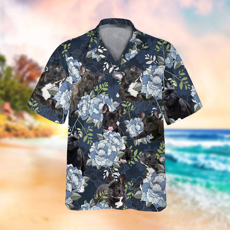 French Bulldog Hawaiian Shirt