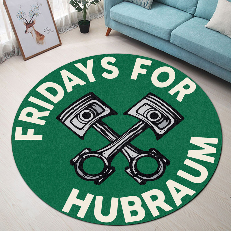 Fridays For Hubraum Round Rug Carpet Bedroom Livingroom Home Decor
