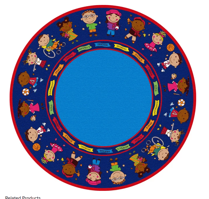 Friends Full Circle Round Rug Carpet Bedroom Livingroom Home Decor