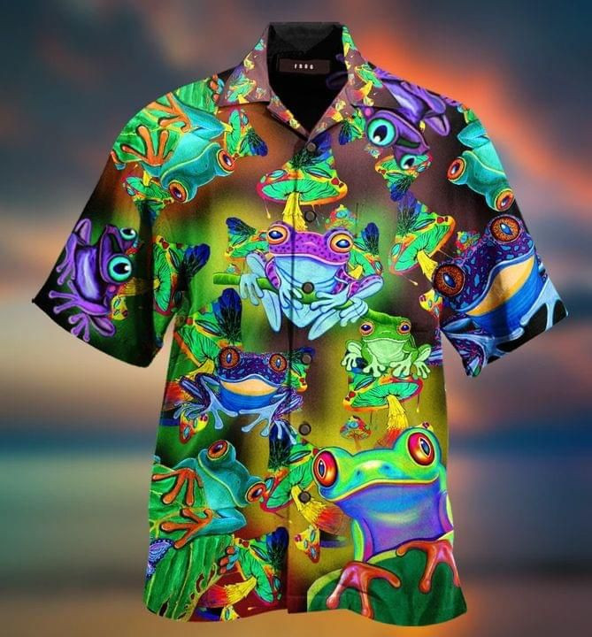 Frogs Hawaiian Shirt