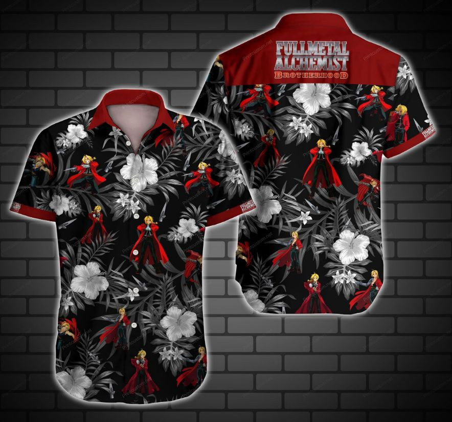 Fullmetal Alchemist Hawaiian Shirt