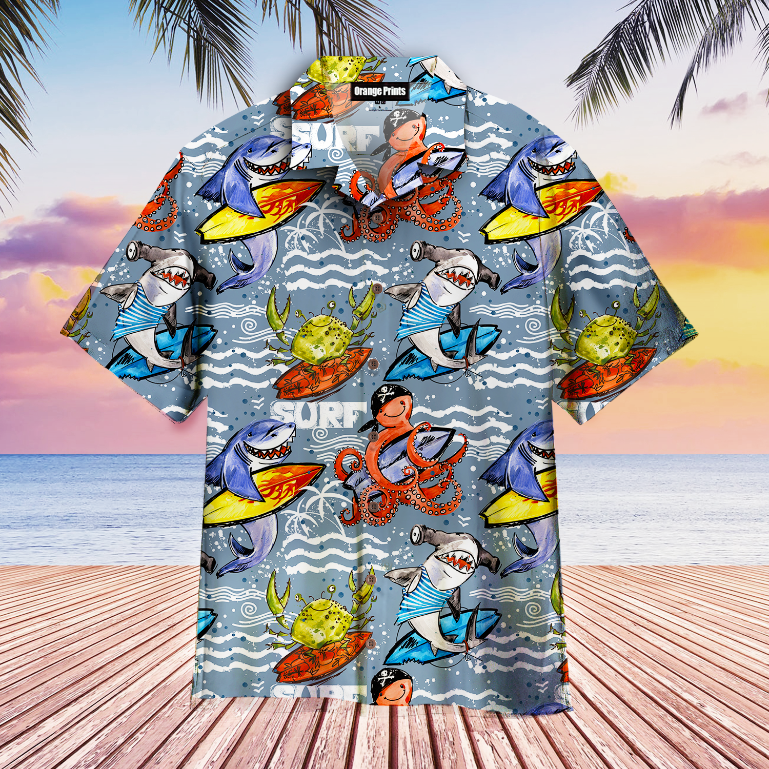 Fun Surf Hawaii Hawaiian Shirt