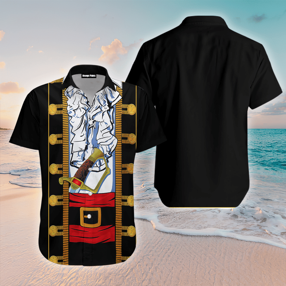 Funny Halloween Pirate Hawaiian Shirt