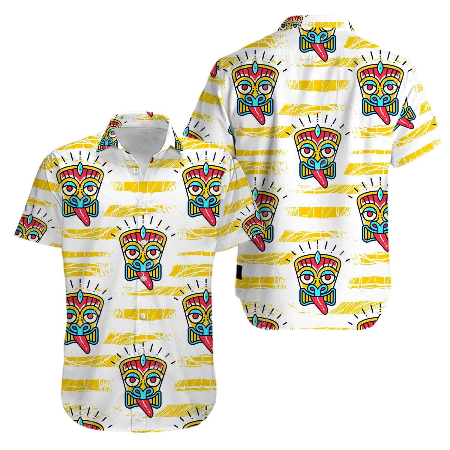 Funny Tiki Aloha Hawaiian Shirt