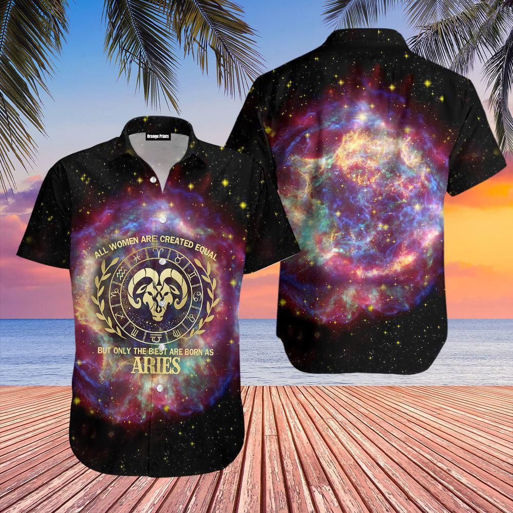 Galaxy Aries Hawaiian Shirt
