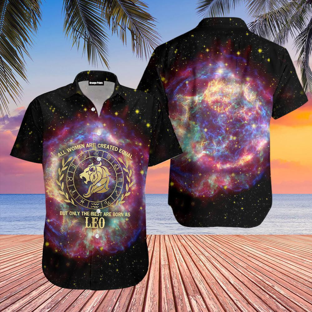 Galaxy Leo Hawaiian Shirt