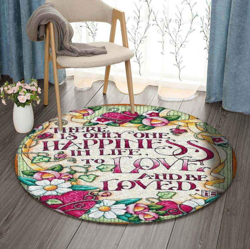 Garden Round Rug Carpet Bedroom Livingroom Home Decor