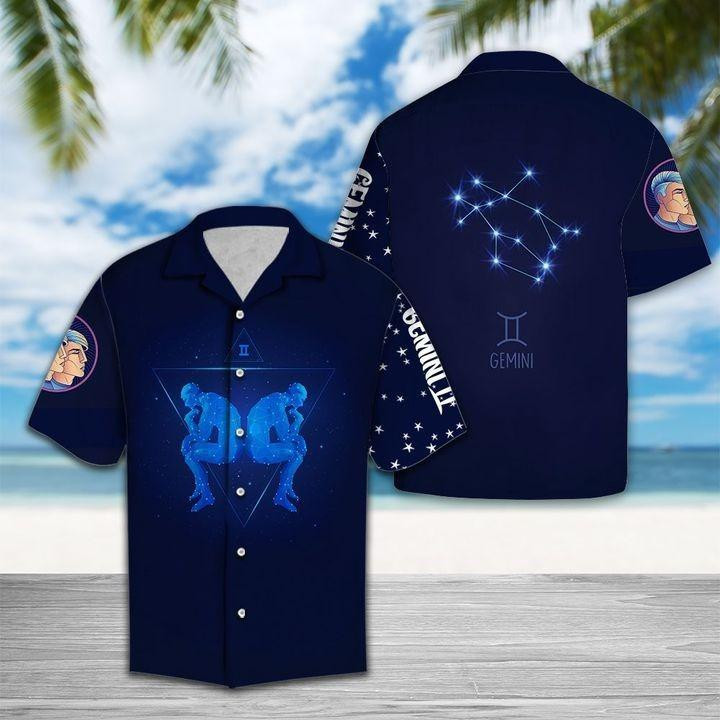 Gemini Horoscope Hawaiian Shirt