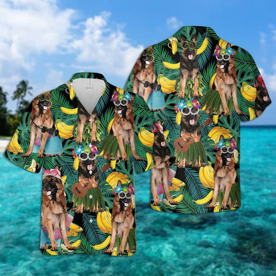 German Sherp Summer Hawaiian Shirt