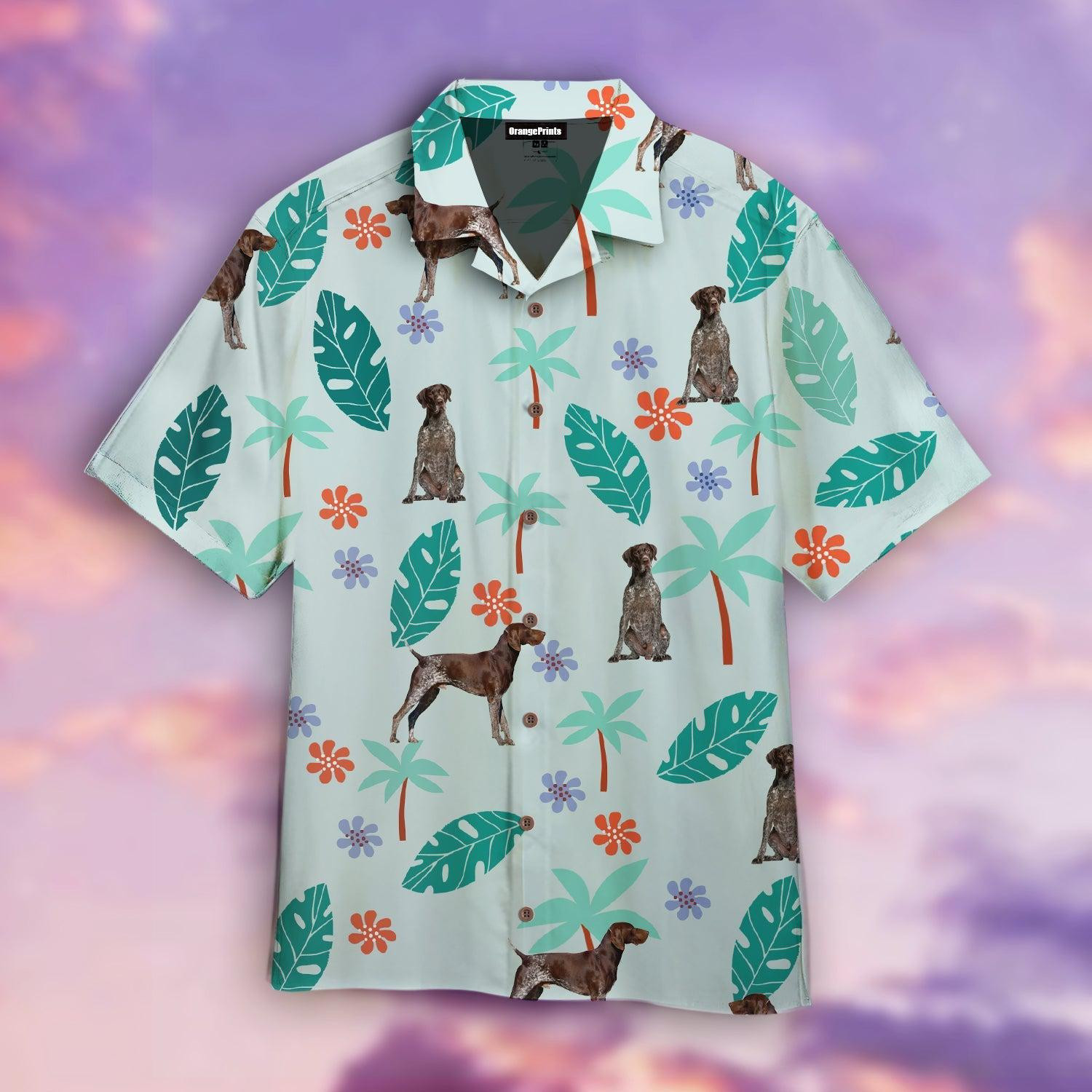 German Shorthaired Hawaiian Shirt