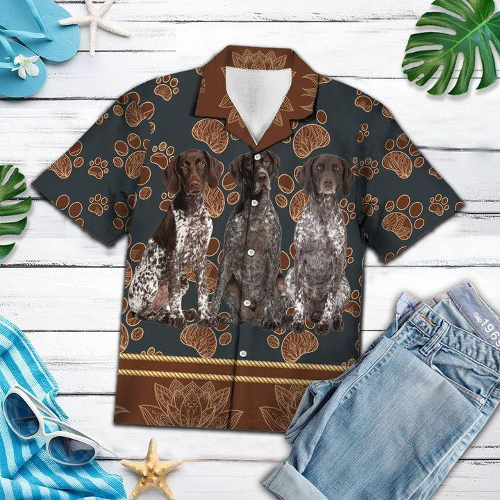 German Shorthaired Hawaiian Shirt