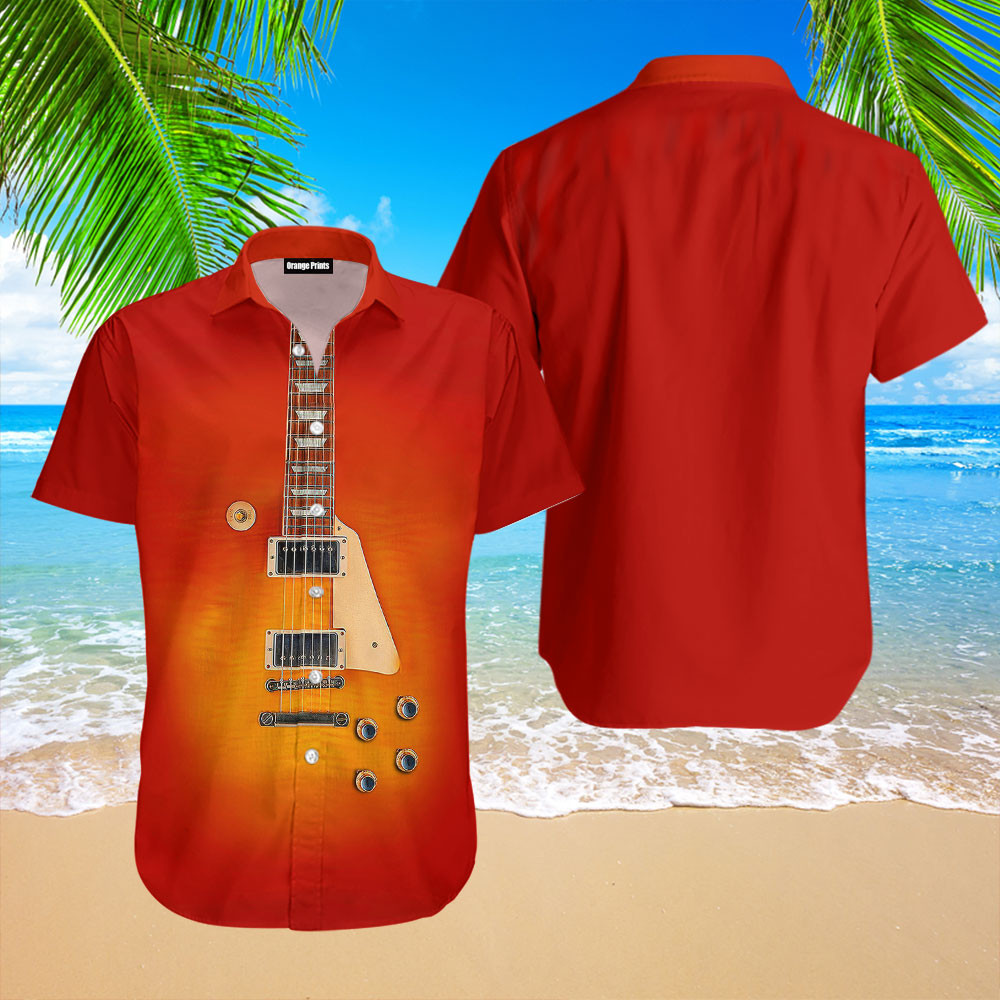 Gibson Guitar Hawaiian Shirt