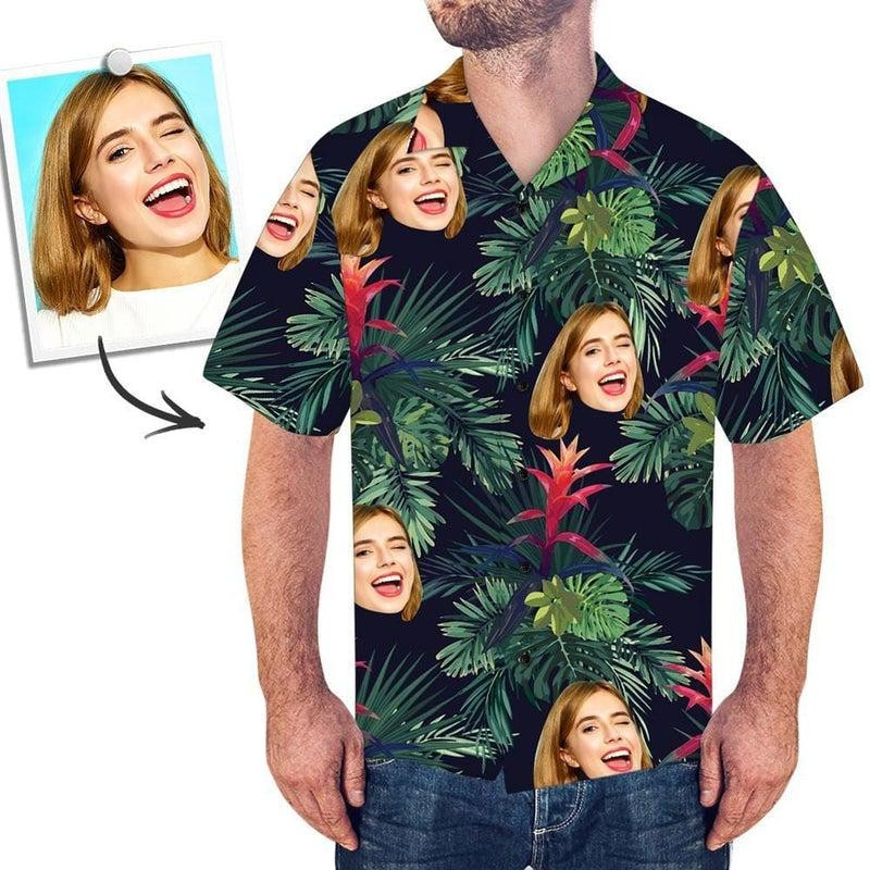 Gift For Him Custom Photo Hawaiian Shirt