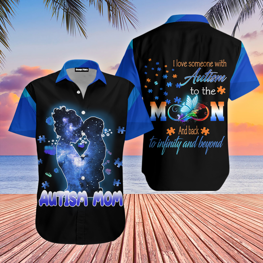 Gift For Mom Autism Mom Hawaiian Shirt