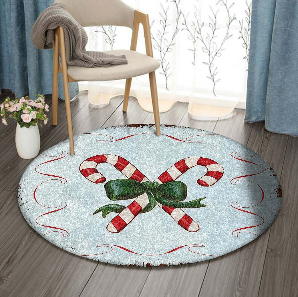 Ginger Candy Round Rug Carpet Bedroom Livingroom Home Decor