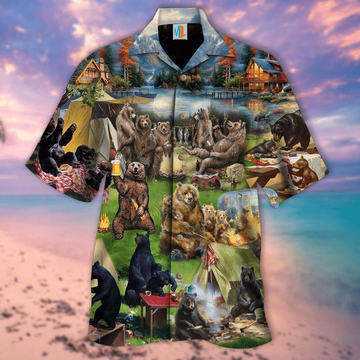 Go Camping Hawaiian Shirt