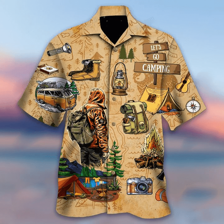 Go Camping Hawaiian Shirt