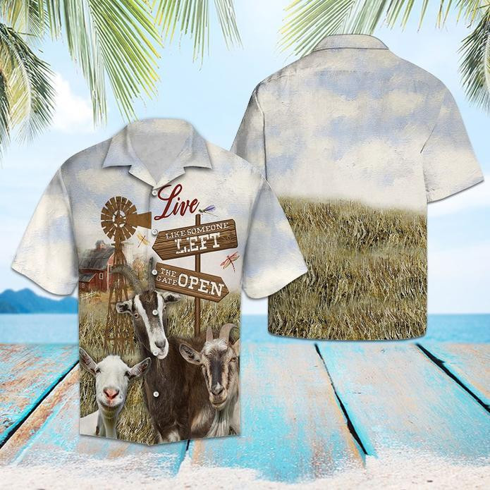 Goat Farm Hawaiian Shirt