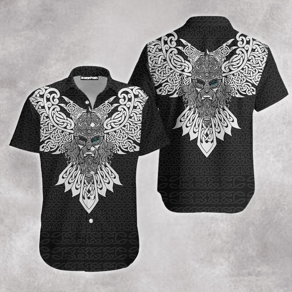 God And Raven Odin Viking Hawaiian Shirt