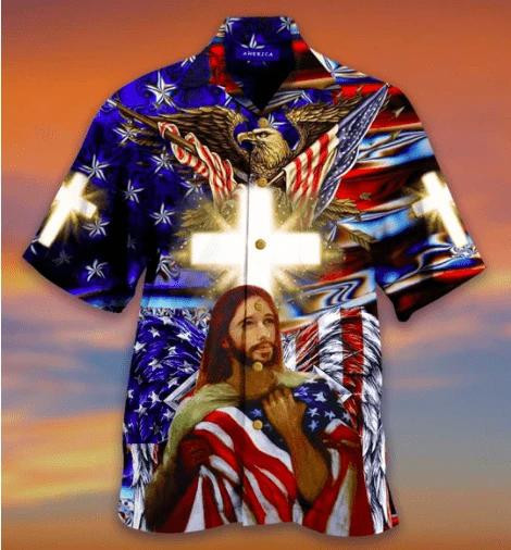 God Bless America Hawaiian Shirt