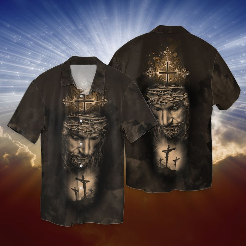 God Jesus The Cross Hawaiian Shirt