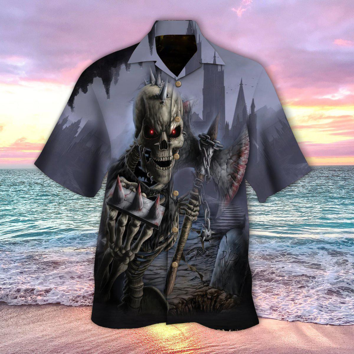 God of Death Prison Hawaiian Shirt